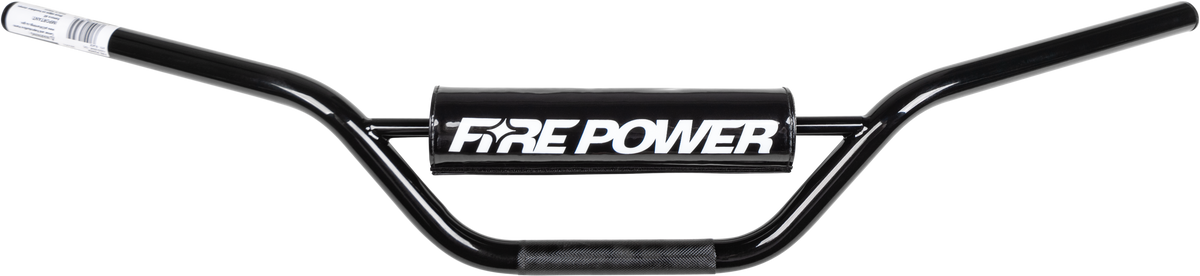 FIRE POWER CSC ATV Black Handlebar – Durable 7/8" Clamping Diameter with Reinforced Crossbar