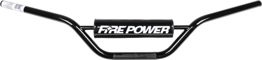 FIRE POWER CSC ATV Black Handlebar – Durable 7/8" Clamping Diameter with Reinforced Crossbar