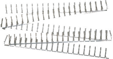 NAMZ Custom Cycle AMP Mate-N-Lock Connectors - Stamped Sockets Pack of 100