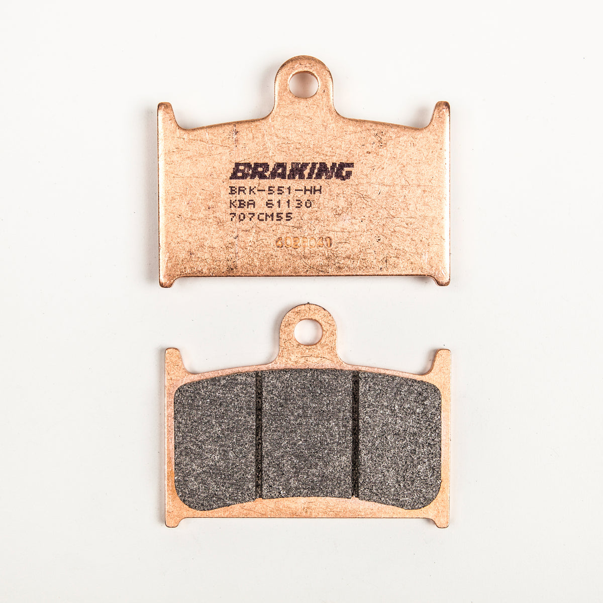 BRAKING Front Brake Pad Set 707CM55 for Triumph Speed Triple and Sprint Models