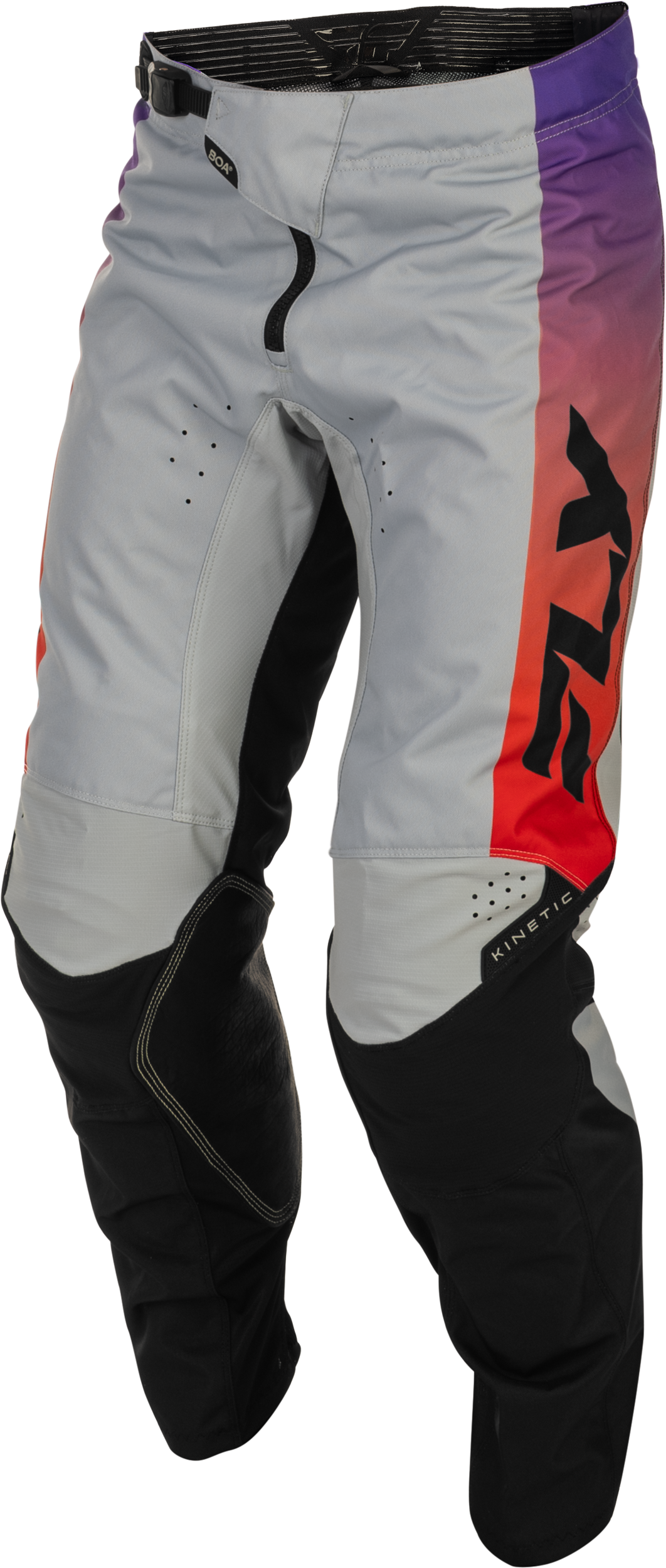 Fly Racing Kinetic Offroad Pants US 32 - Durable 600D Polyester with Adjustable Fit and Breathable Mesh Liner