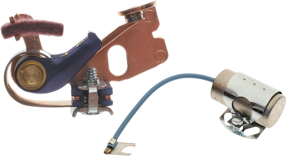 SMP Blue Streak Points and Condenser Kit for V-Twin Engines - Part #HDKIT1