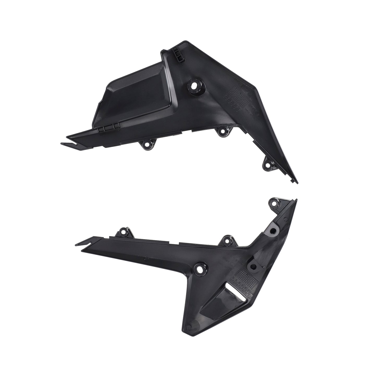 Acerbis CRF Offroad Side Panels Upper and Lower Set in Black (Part #2986030001)