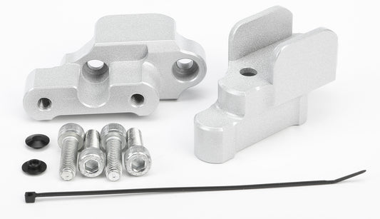 HeliBars Handlebar Risers for BMW R1200RS and R1250RS – Silver, Part HR05102