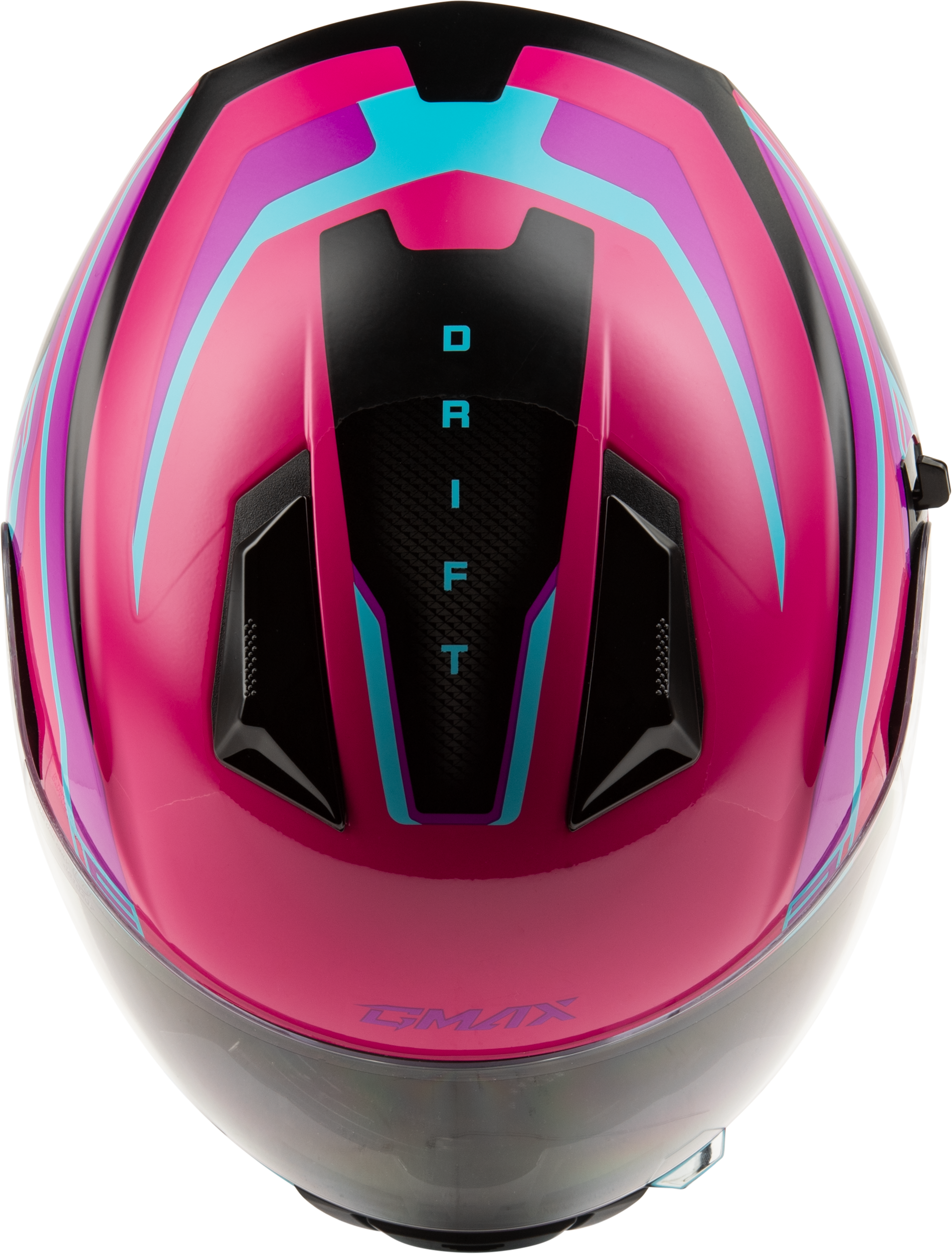 GMAX FF-18 Drift Full-Face Helmet 2X-Large Pink/Blue/Black