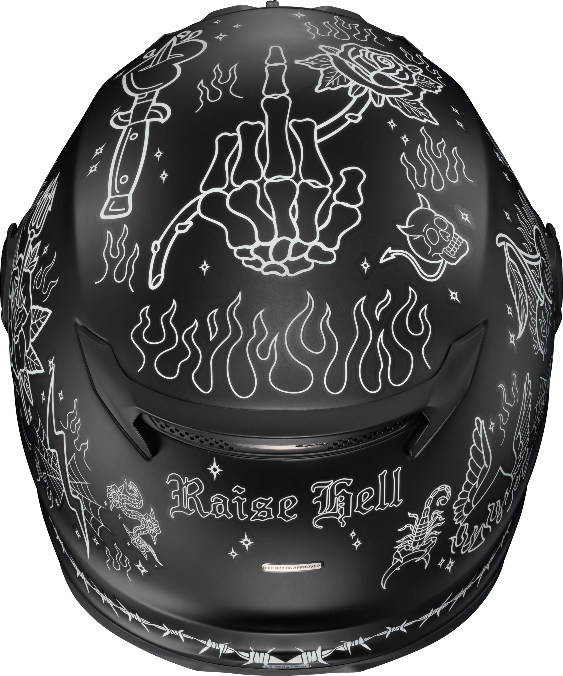SCORPION EXO Covert FX Full Face Helmet in Black (X-Small) - Street Division