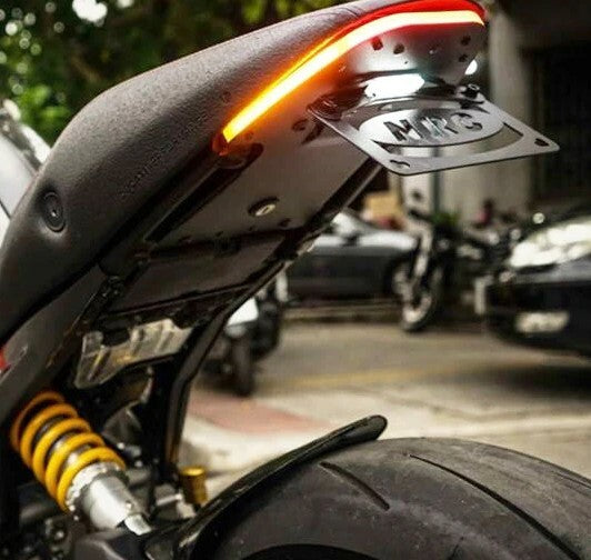 NEW RAGE CYCLES Fender Eliminator Kit for Ducati Monster 1100 - Part #1100-FE
