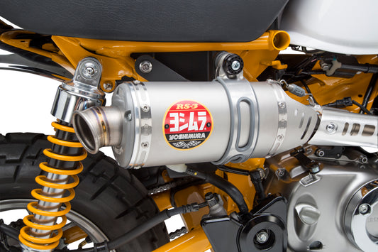 YOSHIMURA RS3 Street Slip-On Exhaust for Honda Z125 Monkey (2019-2024)