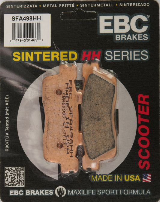 EBC Double-H Sintered Superbike Brake Pads SFA498HH for Street Scooters