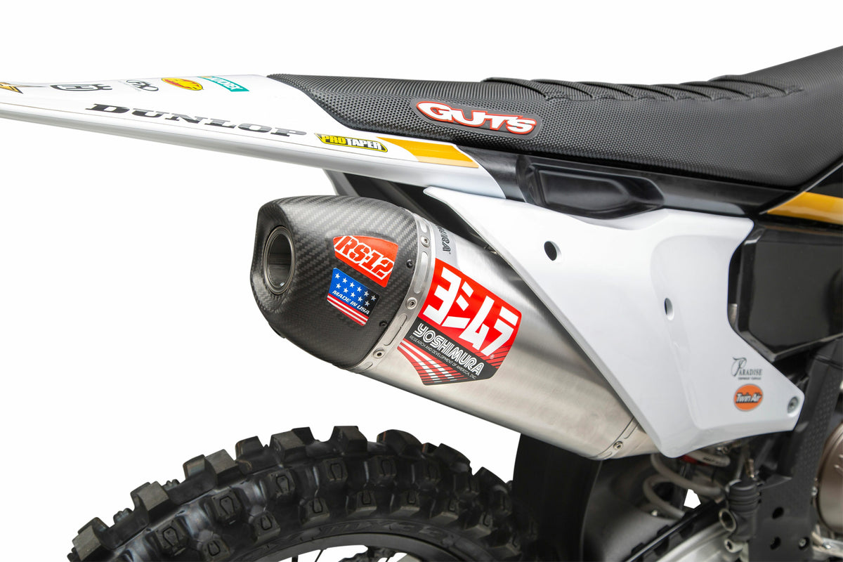 Yoshimura RS-12 Series Exhaust System for Offroad Motorcycles - Model 262540S320