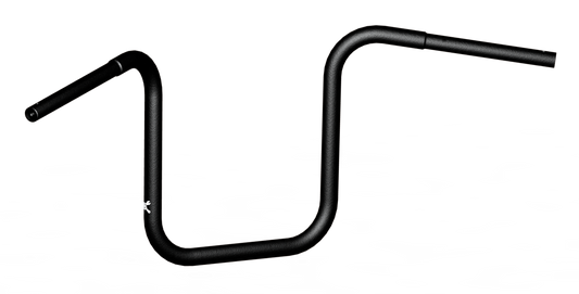 Burly Brand B12-1700TFB 12-Inch Black Ape Hangers for Honda Rebel 1100