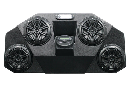 HOPPE Audio Mini Talon Marine UTV Speaker System with RGB LED Lighting and Bluetooth — Part HPEL-0097