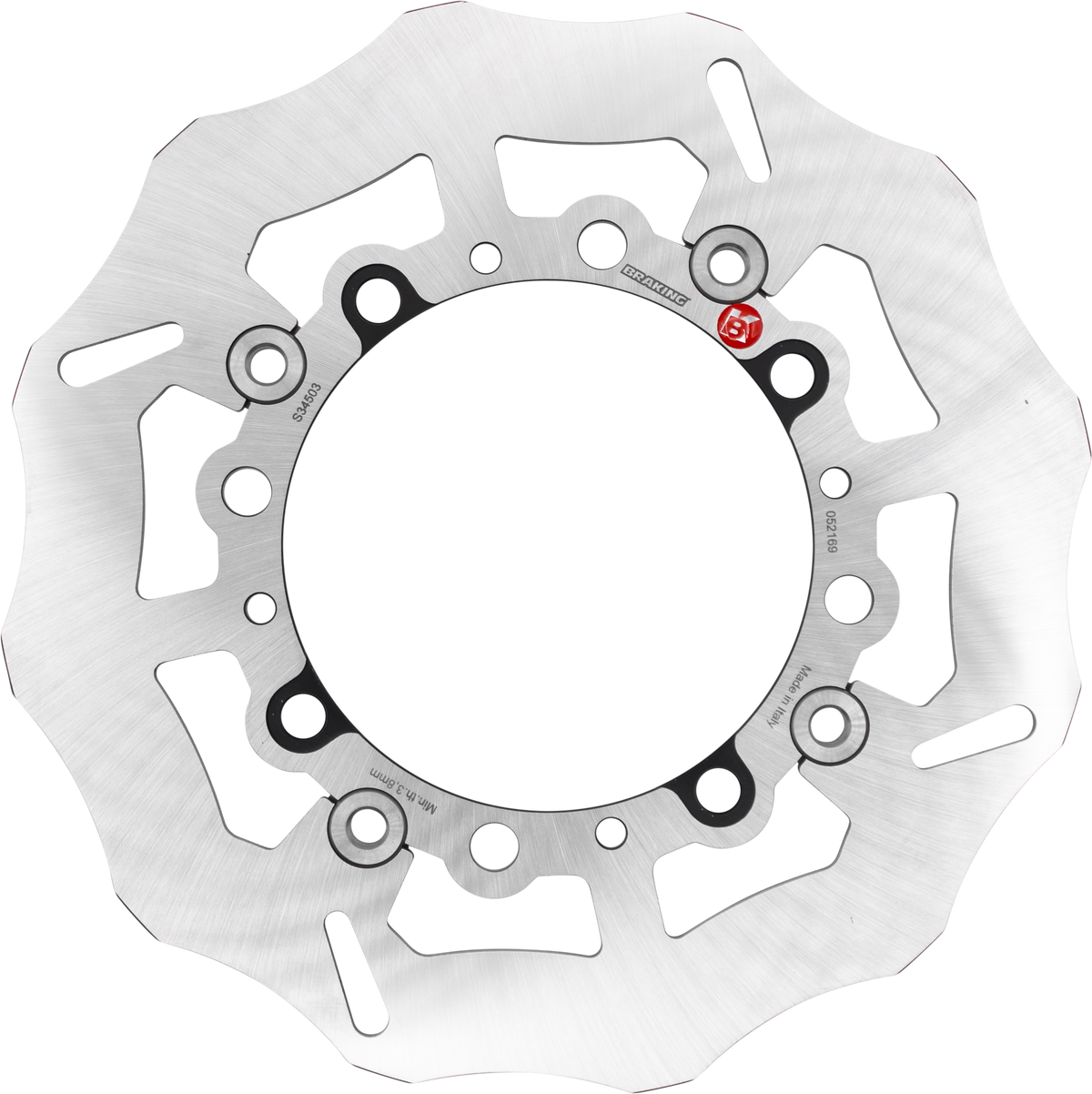 BRAKING Rear Multi-Fit Semi Floating Brake Rotor for Kawasaki KX250F 2004-2013