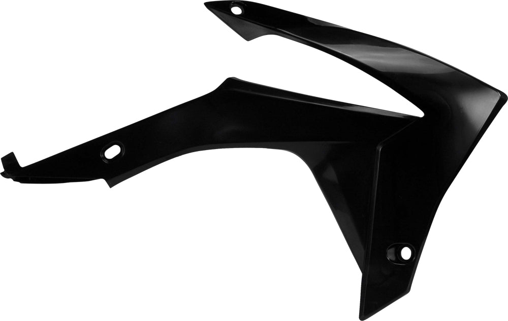 ACERBIS Radiator Shrouds for Honda CRF450R and CRF250R - Black, Front Fit