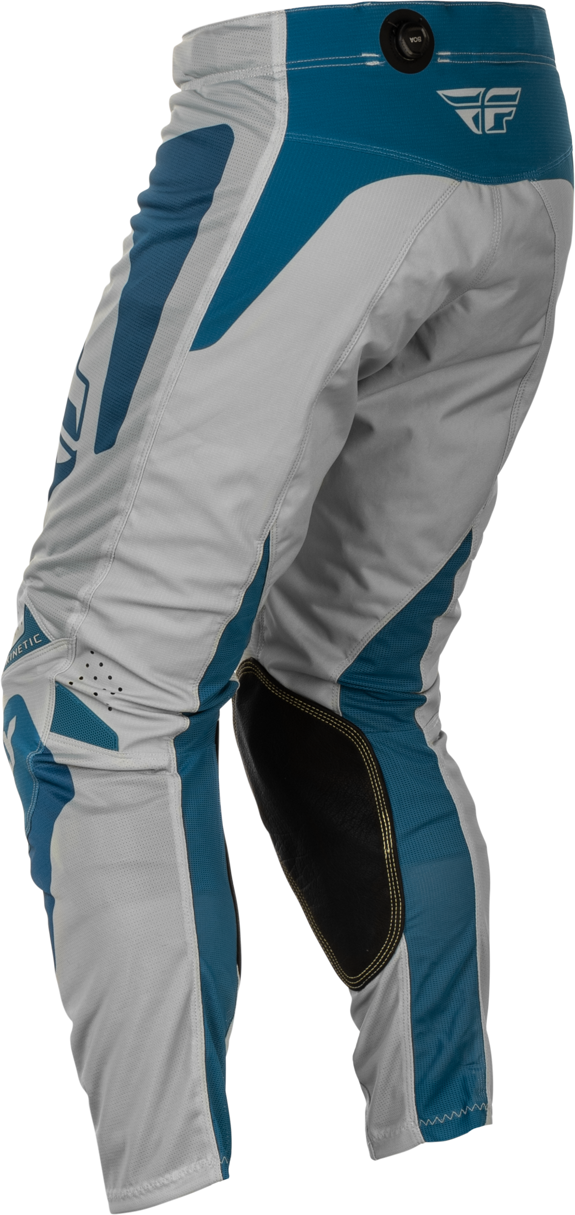 Fly Racing Kinetic Mesh Sym Offroad Pants in Grey/Blue Size US 30