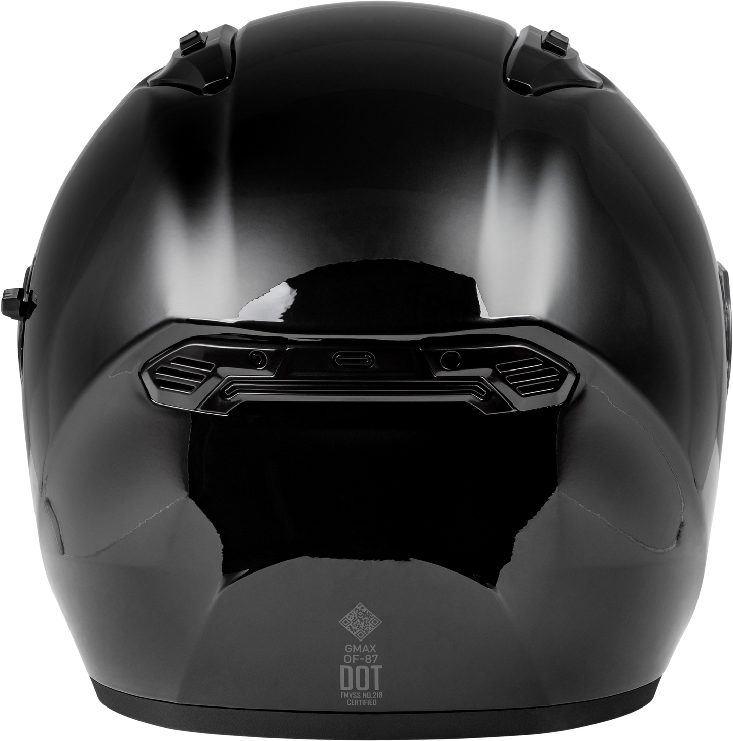 GMAX OF-87 Open Face Helmet for Street Riders - Black, X-Large