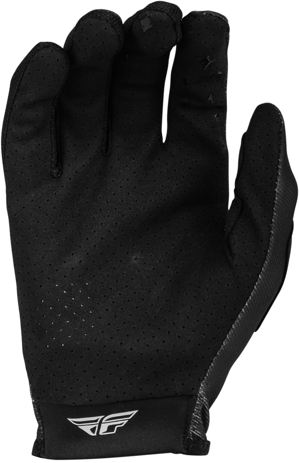 Fly Racing Women's Lite Gloves Black and Light Grey, Medium – Offroad MX Gloves with Touch Screen Compatibility