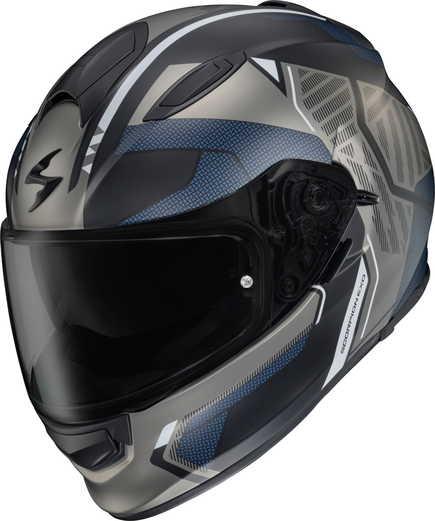 Scorpion EXO Ryzer Full Face Helmet Switch Phantom, Small - ECE 22.06 and DOT Certified Street Helmet