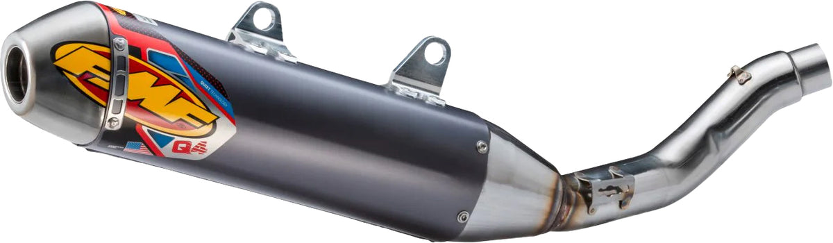 FMF Q4 Hex Slip-On Muffler for Kawasaki KX450F and KX450X – Offroad Exhaust System