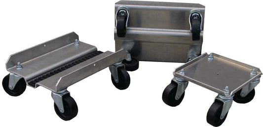SuperCaddy SEMI PROCADYZZ 3-Piece Heavy Duty Dolly Set for Snow Equipment