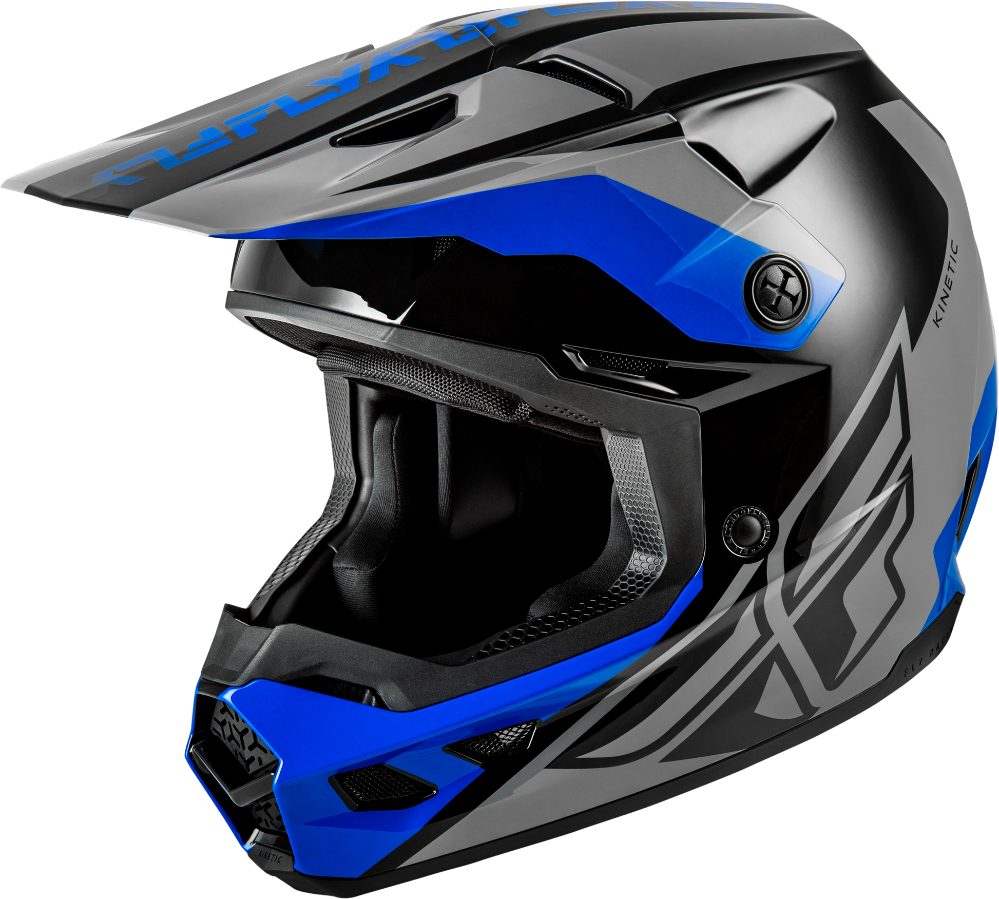Fly Racing Kinetic Crest Helmet Small - Off-Road Helmet with Enhanced Safety and Ventilation