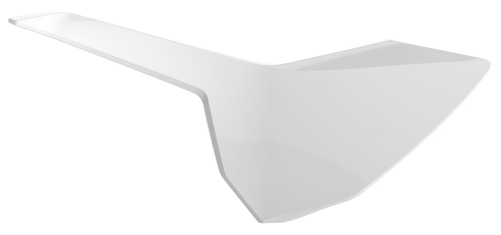 POLISPORT White Side Number Plate for Husqvarna Off-Road Motorcycles