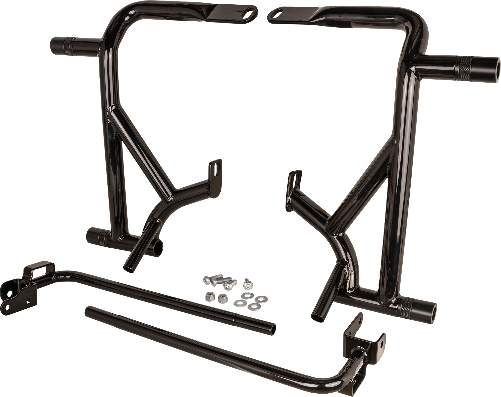 BURLY BRAND Part SA-3013-002 Brawler Bag Guards for Harley-Davidson FLRT FLHR FLHTCU FLTRXS