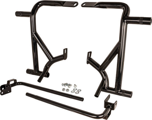 BURLY BRAND Part SA-3013-002 Brawler Bag Guards for Harley-Davidson FLRT FLHR FLHTCU FLTRXS