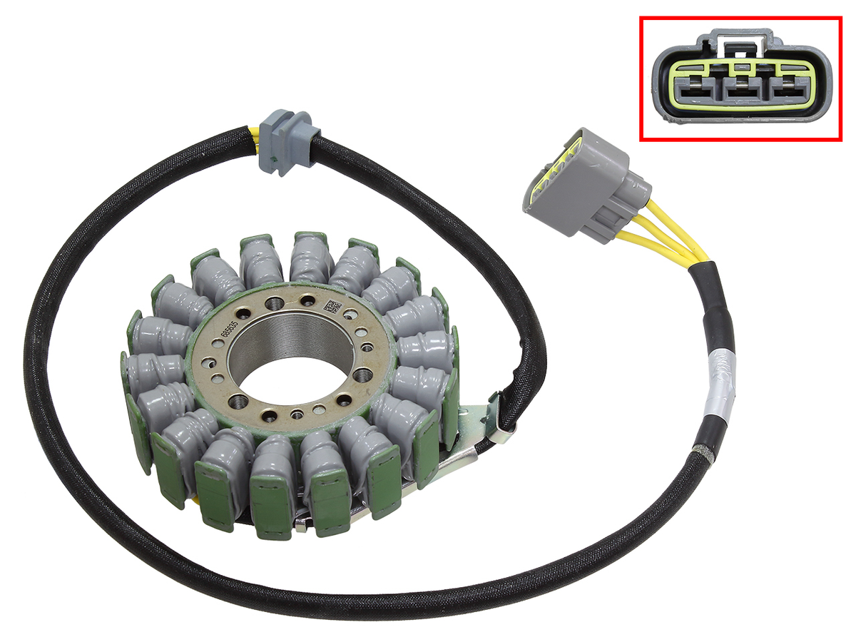 SP1 Stator Assembly for Ski-Doo Expedition and Grand Touring LE 900 ACE - Part Number SM-01373
