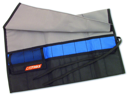 CRUZ TOOLS Roll Up Pouch TPOUCH1 - Rugged Tool Organizer for Powersports