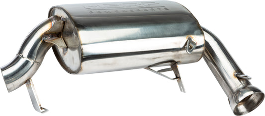 MBRP Performance Exhaust Trail Silencer for Ski-Doo Snowmobiles – 6 Inch Diameter Muffler with Louder Sound and Improved Throttle Response