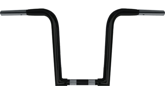 WILD 1 Chubby 14-Inch Outlawz Black Handlebars for V-Twin Motorcycles