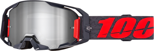 100-Percent Armatic Goggle Turo Mirror Silver Lens – Offroad Eyewear
