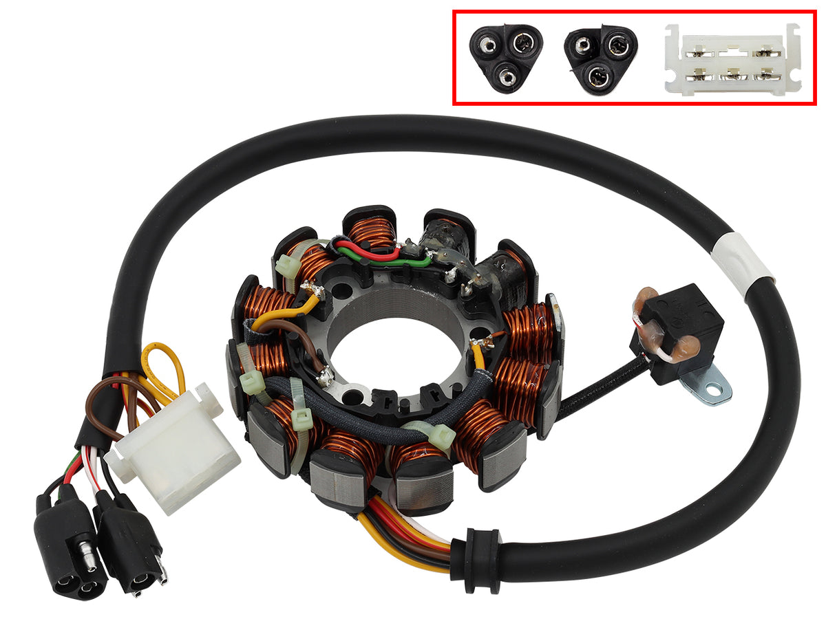 SP1 Stator Assembly for Polaris 550 Snowmobiles - Part Number SM-01388