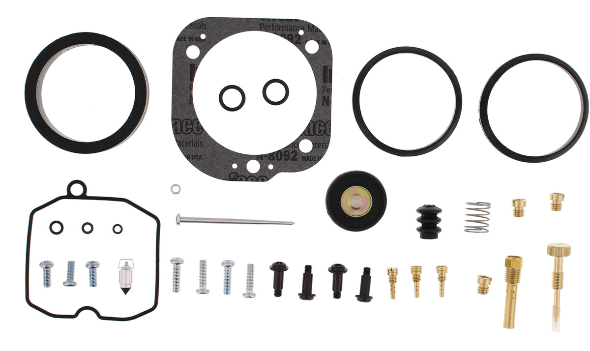 ALL BALLS Carburetor Rebuild Kit for Harley-Davidson XL1200R 2004-2006 and XL883 Models