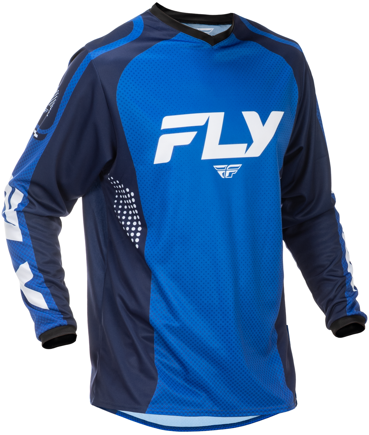 Fly Racing F-16 Jersey 4X-Large Blue/Dark Blue/White for Offroad Riding