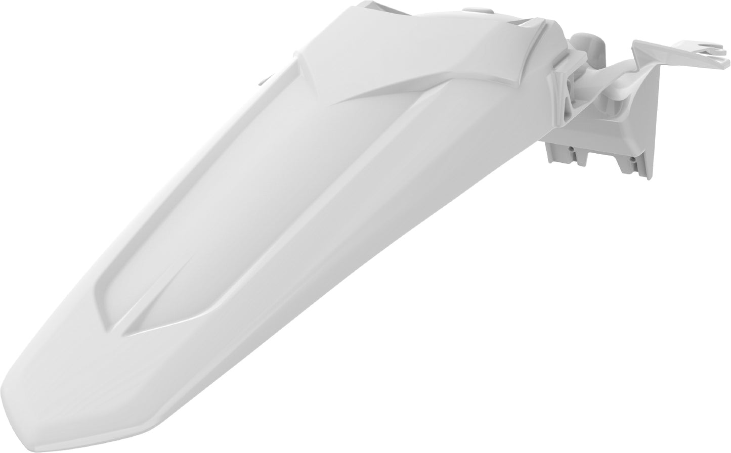 POLISPORT Rear Fender for Yamaha YZ Series – White Offroad Body Accessory Part 8574900002