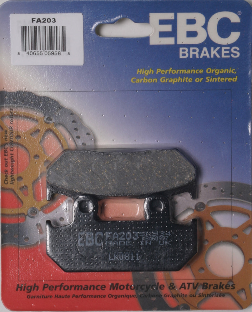 EBC FA203 Brake Pads for Honda CBR600F F2 (1991-1994) – Street Performance Brake Pads