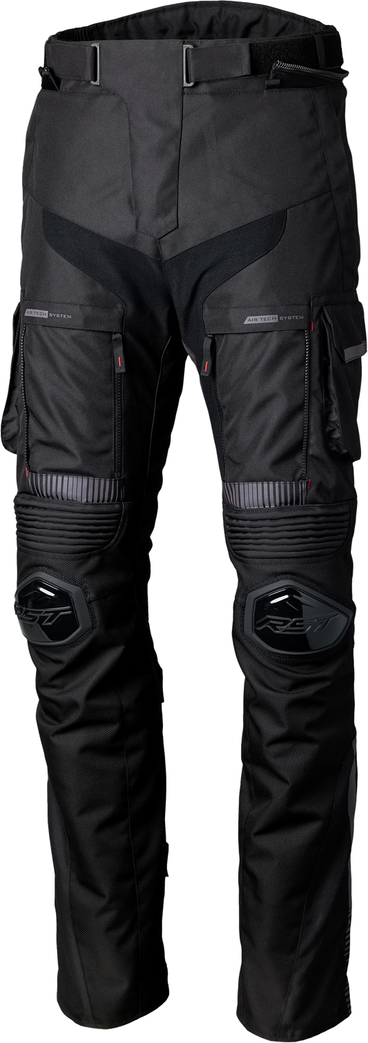 RST Pro Series Ranger CE Street Touring Pants with Armour and Waterproof Features - Size US 32, Black/Black