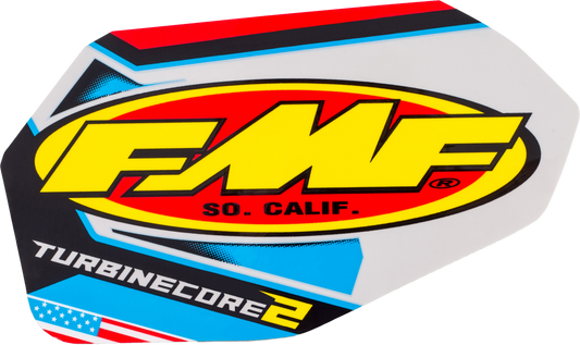 FMF 012699 2 Stroke Turbinecore Offroad Decal - Durable Graphics & Decals for Offroad Vehicles