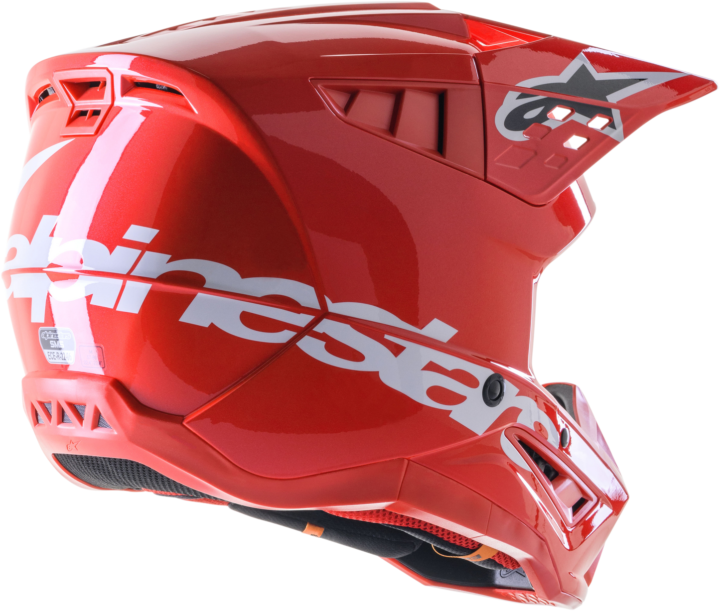 Alpinestars SM5 Off-Road Helmet - Bright Red, Small