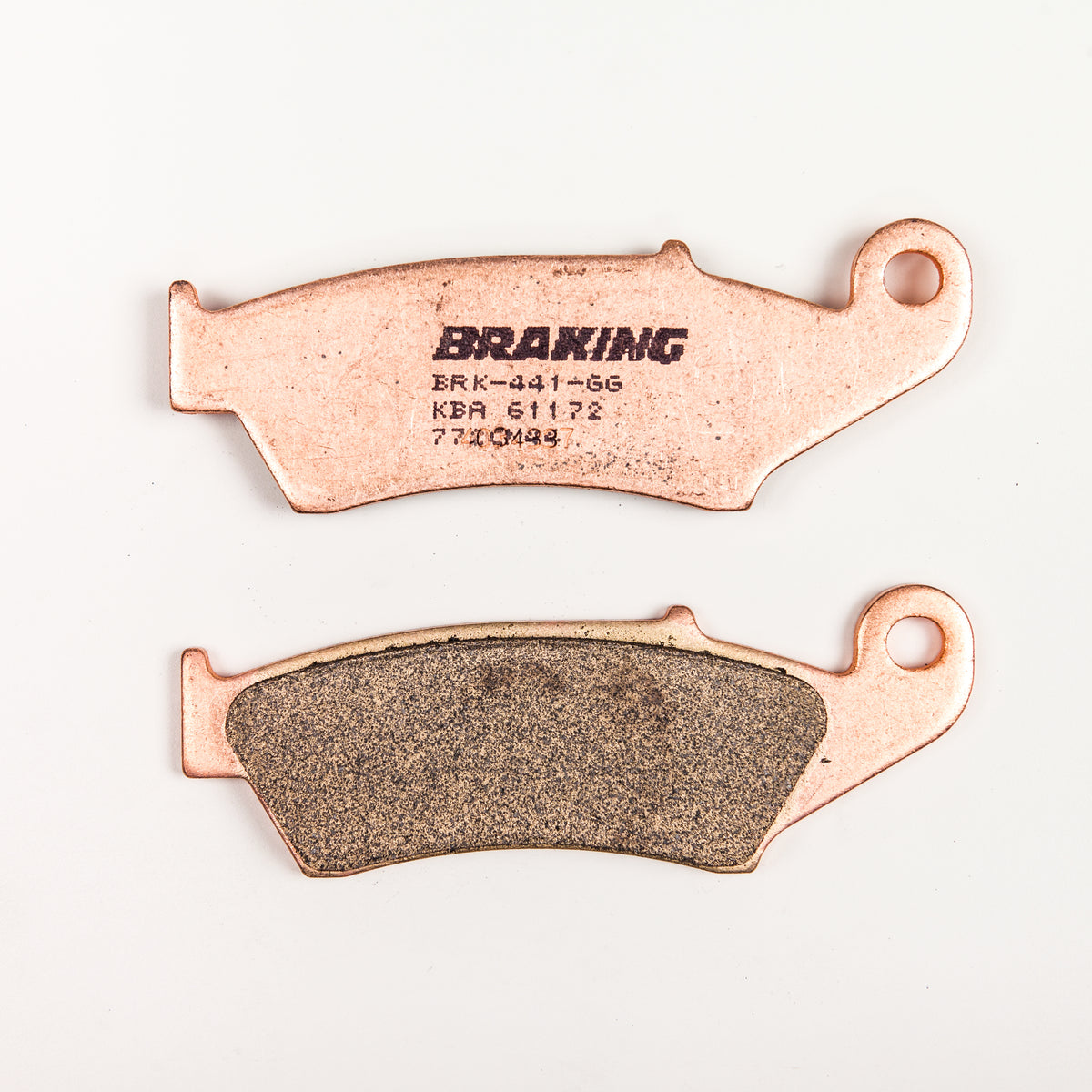 BRAKING Front Sintered Metal Brake Pad Set for Off-Road and Street Vehicles – Part Number 772CM44