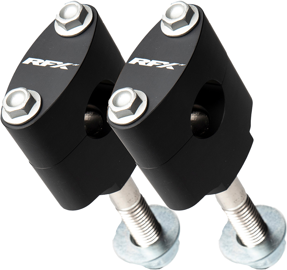 RFX Handlebar Mount Kit for 7/8" and 1 1/8" Bars - Black, Model FXHM 10022 55BK