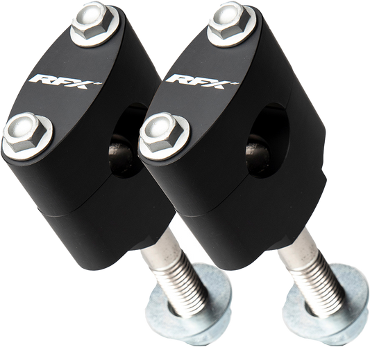 RFX Handlebar Mount Kit for 7/8" and 1 1/8" Bars - Black, Model FXHM 10022 55BK