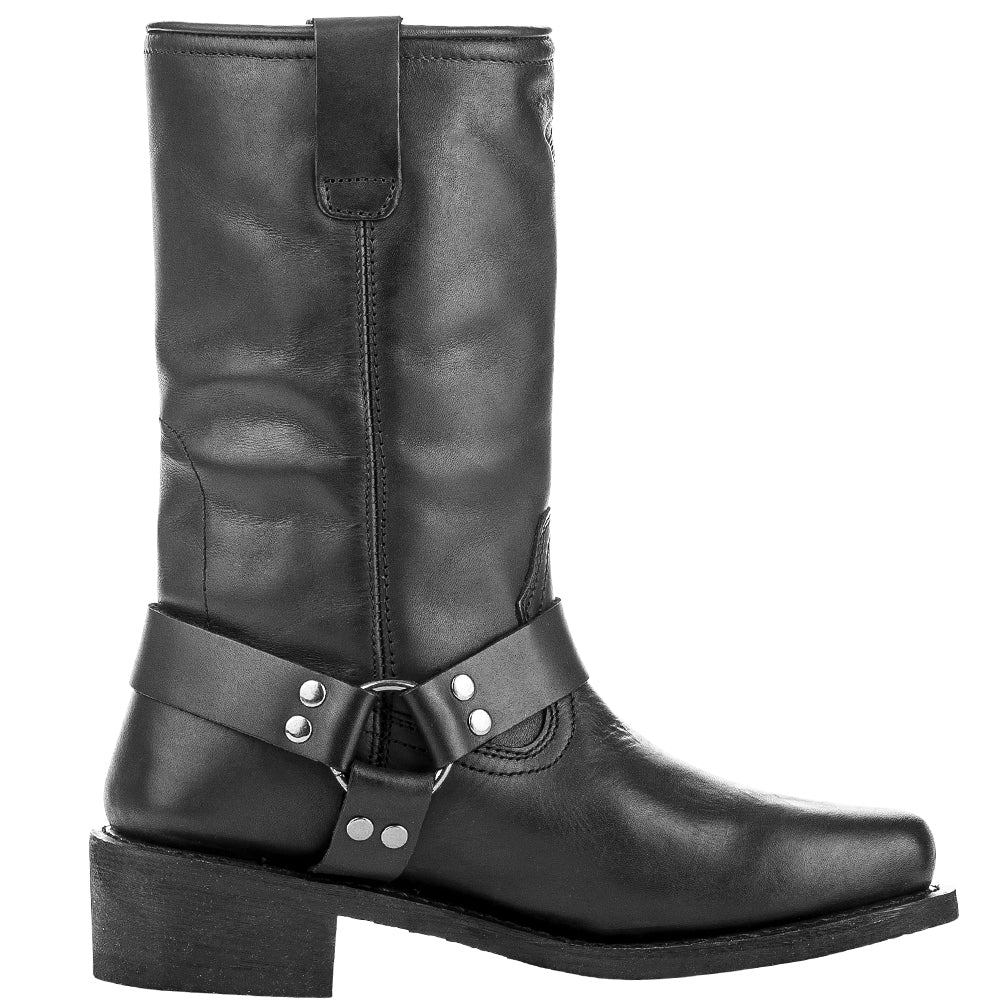 Highway 21 Spark Boots Size 09 – Durable Full-Grain Leather V-Twin Workwear
