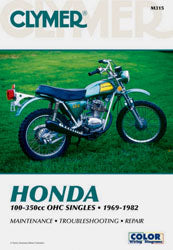 Clymer Honda XL100 & XL125 Repair Manual (Part #CM315) – Offroad Motorcycle Maintenance & Repair Guide