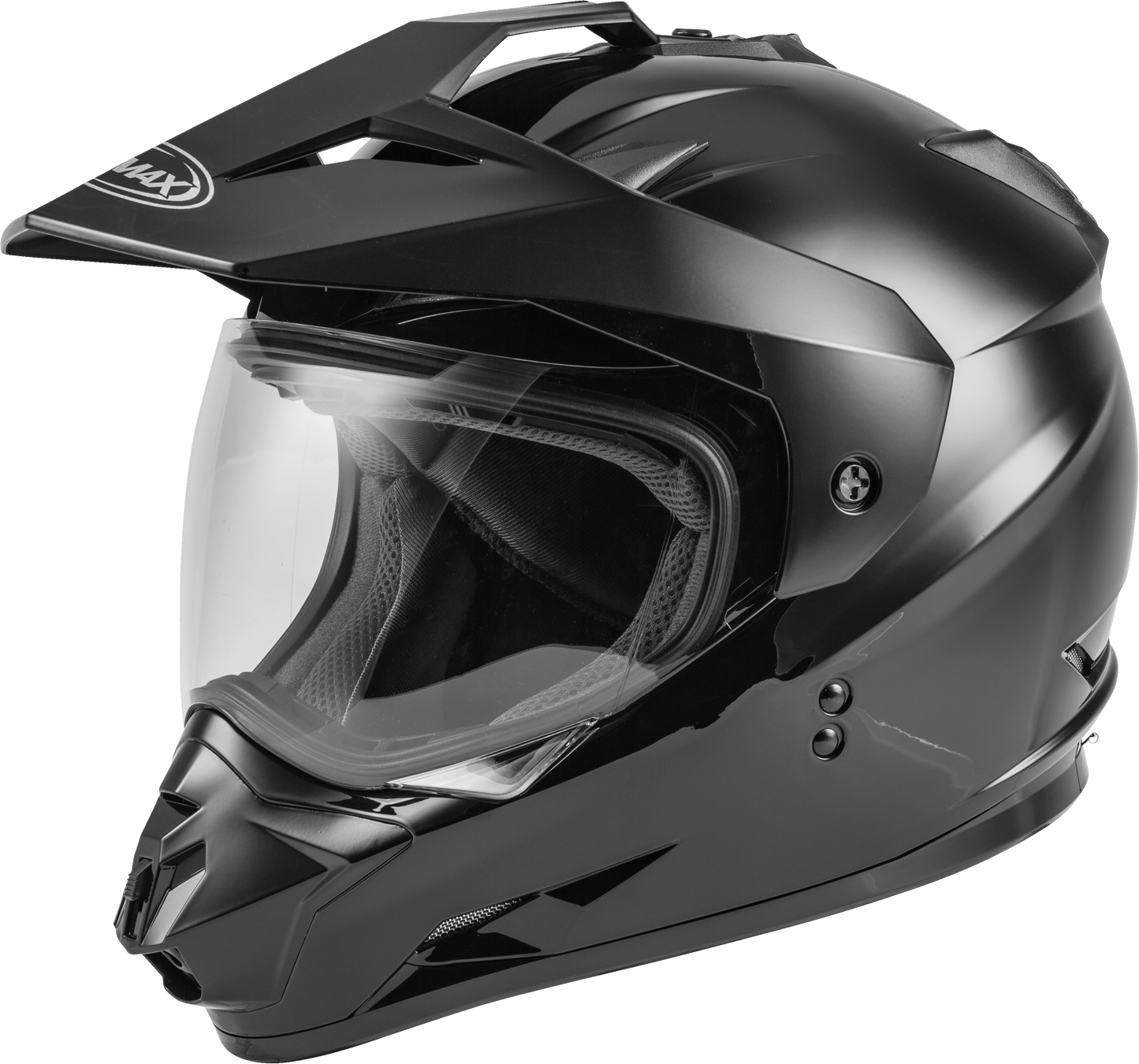 GMAX GM-11 Dual Sport Helmet Black - Small
