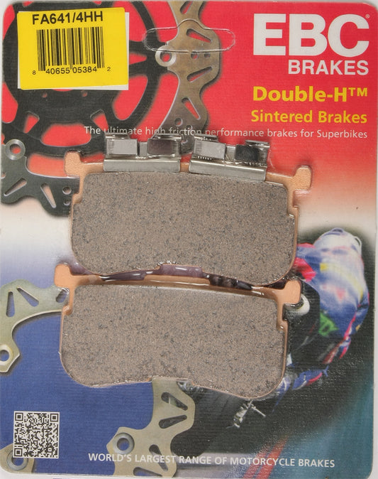 EBC Brakes FA641/4HH Double H Sintered Brake Pads for Harley-Davidson V-Twin Models
