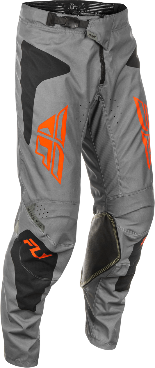 Fly Racing Kinetic Sym Offroad Pants US 30 Grey/Orange/Black