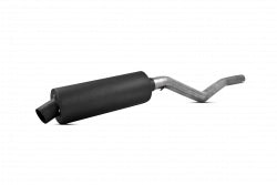 MBRP Single Slip-On System with 4.25-inch Sport Muffler for Yamaha YFM600FG Grizzly 4WD